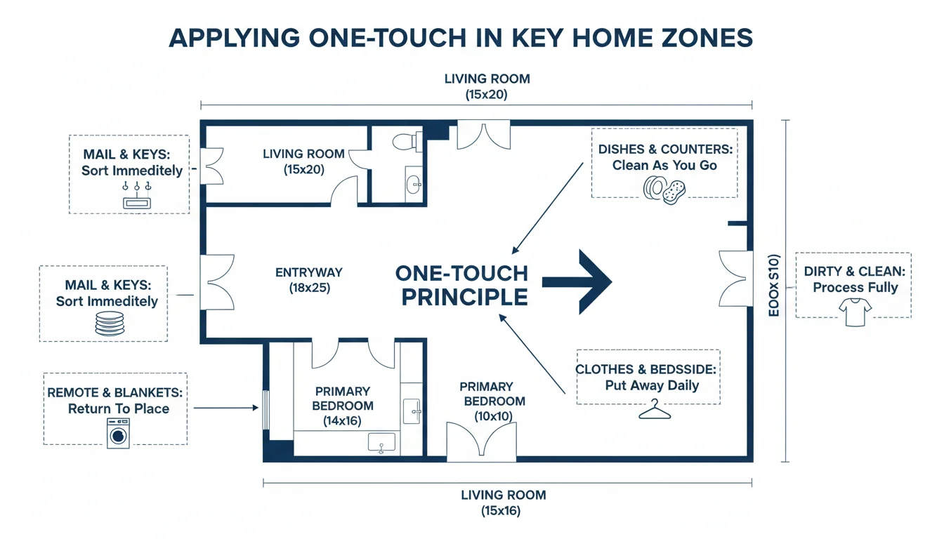 Diagram showing key areas labeled with clear labels.